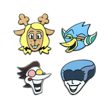 DELTARUNE Character Pin Set 3