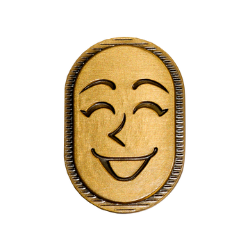 Flowery Dollar Pin