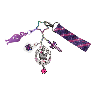 Void Farmer Spinning Charm Keychain