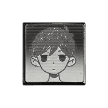 Invulnerable OMORI Lenticular Pin