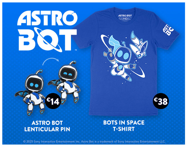 New ASTRO BOT merch is available at Fangamer.eu