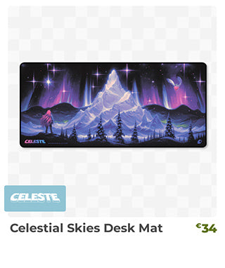 Celestial Skies Desk Mat is back in stock at fangamer.eu
