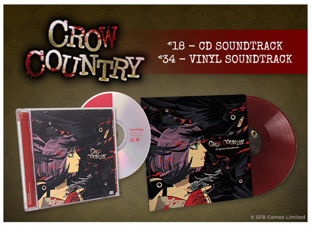 New Crow Country merch available at Fangamer.eu