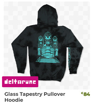 Glass Tapestry Hoodie is back in stock at fangamer.eu
