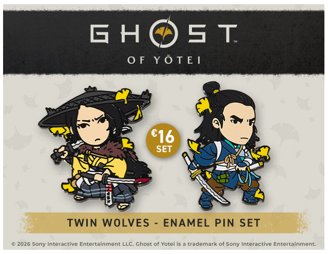 New Ghost of Yotei merch available now at Fangamer.eu!