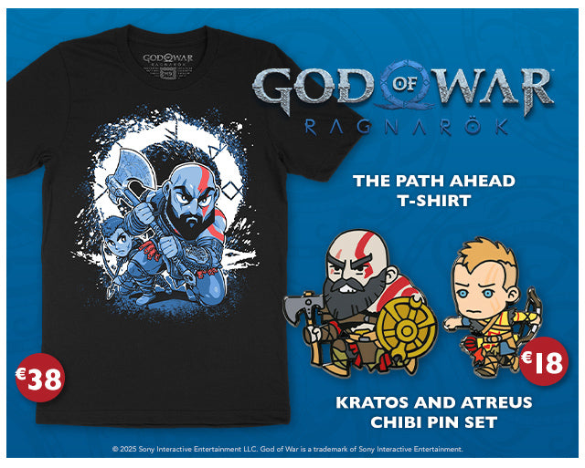 New God of War merch is available at Fangamer.eu