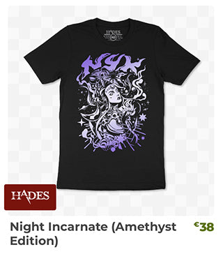 Night Incarnate Amethyst Edition is back in stock at fangamer.eu