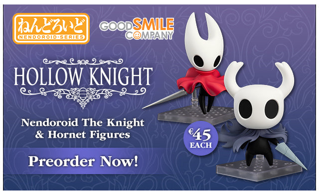 Hollow Knight Nendoroids at Fangamer.eu