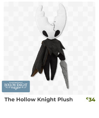 The Hollow Knight Plush is back in stock at fangamer.eu