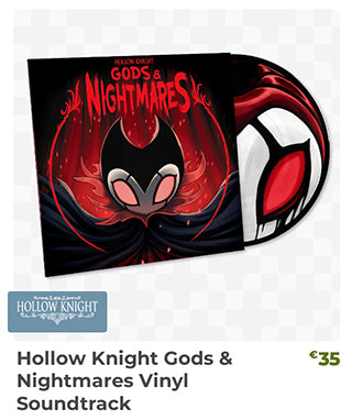Hollow Knight Gods & Nightmares Vinyl Soundtrack is back in stock at Fangamer.eu