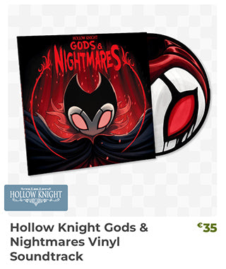 Hollow Knight: Gods & Nightmares Vinyl Soundtrack is back in stock at fangamer.eu