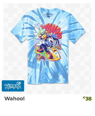 Wahoo! t-shirt is back in stock at fangamer.eu