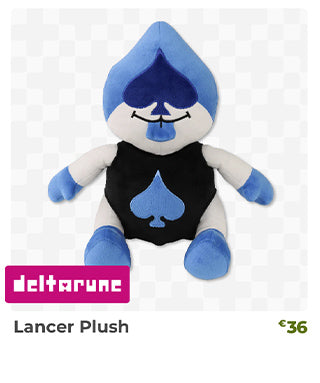 DELTARUNE Lancer Plush is back in stock at Fangamer.eu