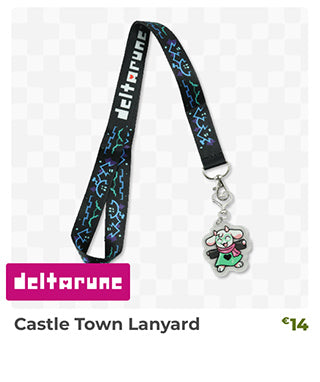 Castle Town Lanyard is back in stock at fangamer.eu