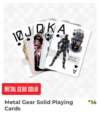 Metal Gear Solid Playing Cards are back in stock at  fangamer.eu