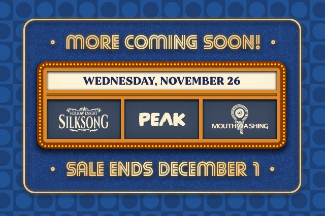 More new merch coming Wednesday Nov 26th, Black Friday Sale ends December 1st at Fangamer.eu