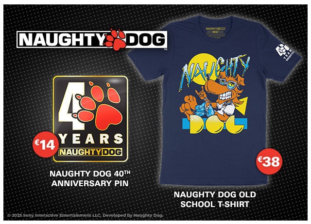 New Naughty Dog Collection is available at Fangamer.eu