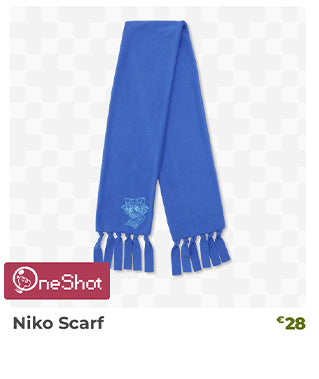 Niko Scarf is back in stock at fangamer.eu