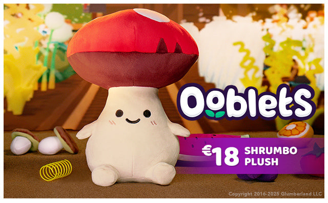 Shrumbo Plush is available at Fangamer.eu