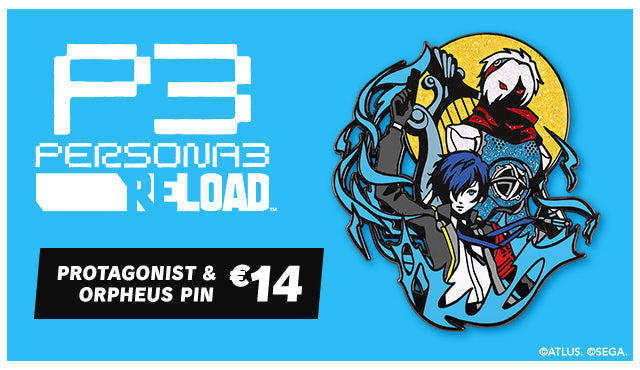 New Persona 3 Reload pin is available at Fangamer.eu