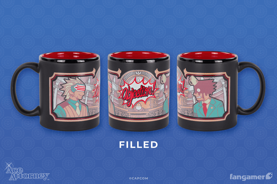 Turnabout Color-Changing Coffee Mug - Ace Attorney