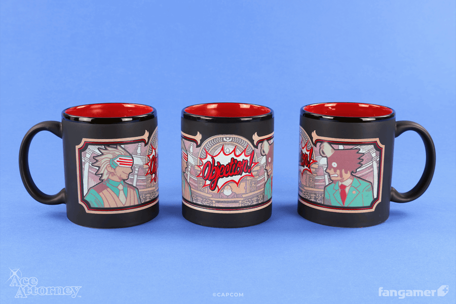 Turnabout Color-Changing Coffee Mug - Ace Attorney