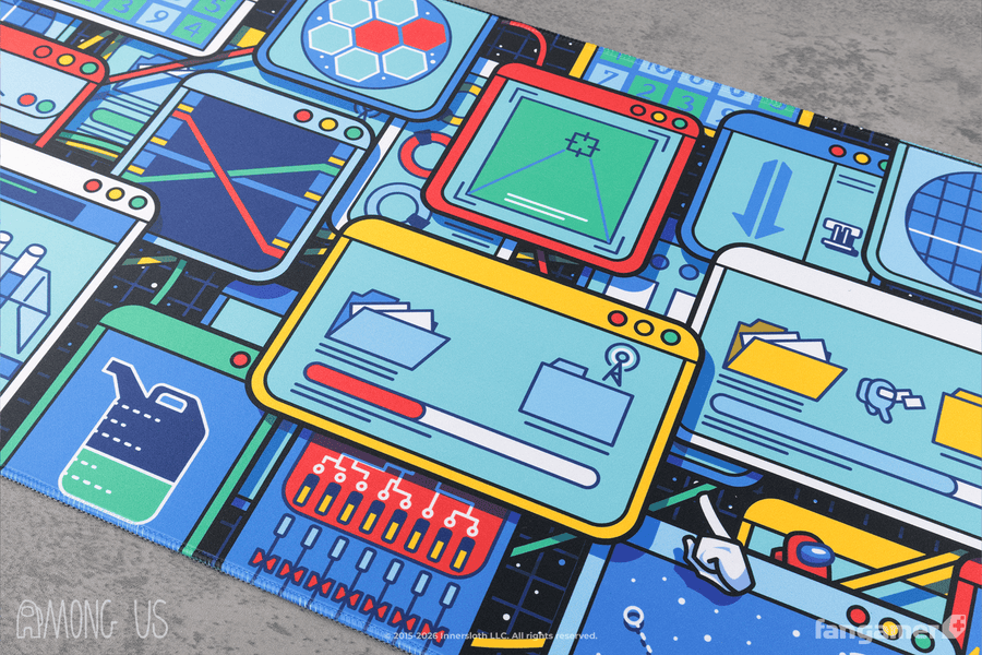 Task Management Desk Mat - Among Us