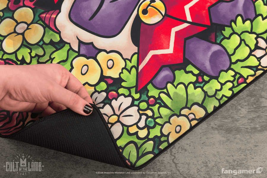 Friends That Slay Together Desk Mat - Cult of the Lamb