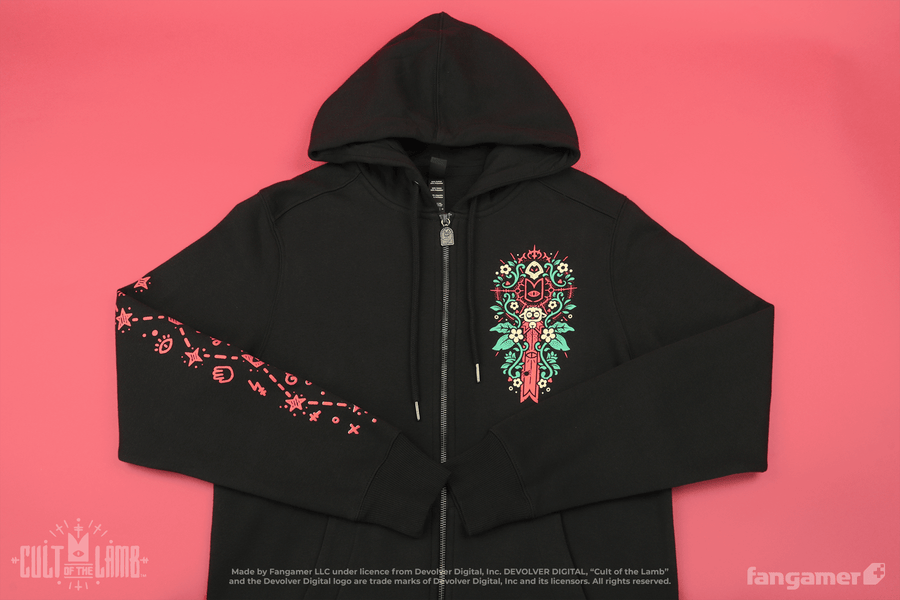 Deal with the Devil Hoodie - Cult of the Lamb
