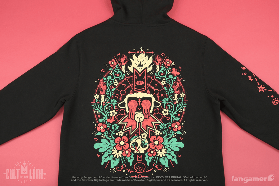 Deal with the Devil Hoodie - Cult of the Lamb