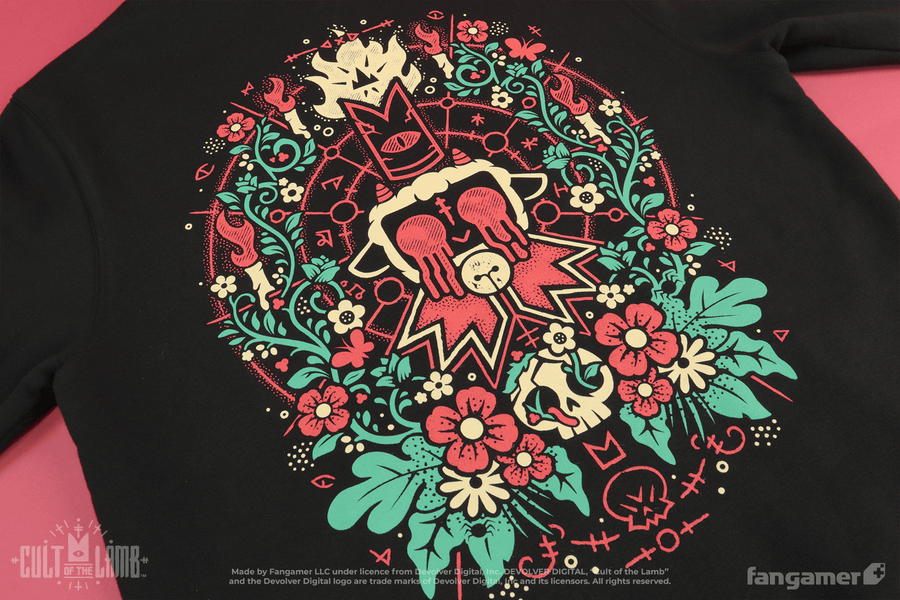 Deal with the Devil Hoodie - Cult of the Lamb