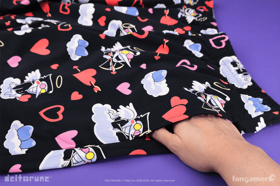 Angelic Spamton Lounge Shorts - DELTARUNE