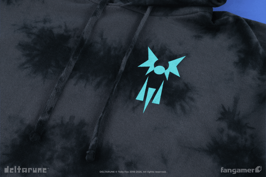 Glass Tapestry Pullover Hoodie - DELTARUNE