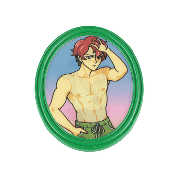March Lenticular Pin