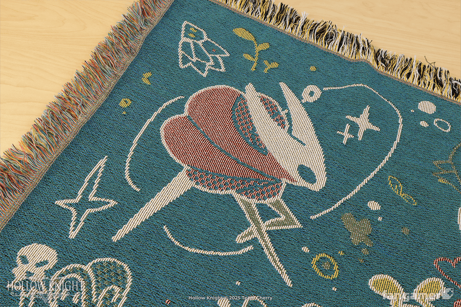 Cozy Critters Throw Blanket - Hollow Knight