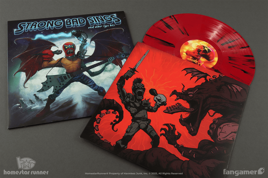 Strong Bad Sings (and Other Type Hits) Vinyl - Homestar Runner