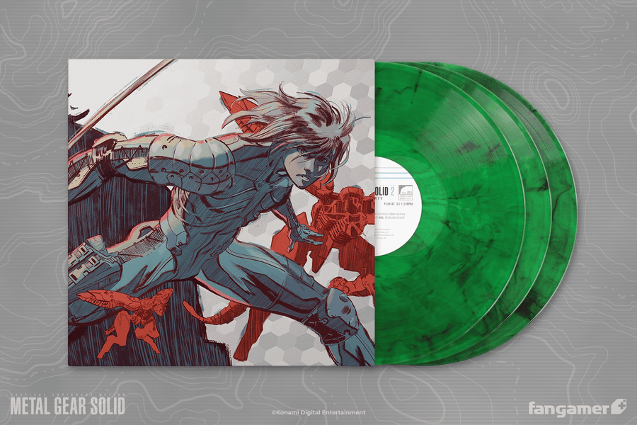 Metal Gear Solid 2: Sons of Liberty – Original Video Game Soundtrack 3XLP - METAL GEAR SOLID