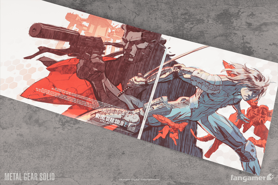 Metal Gear Solid 2: Sons of Liberty – Original Video Game Soundtrack 3XLP - METAL GEAR SOLID