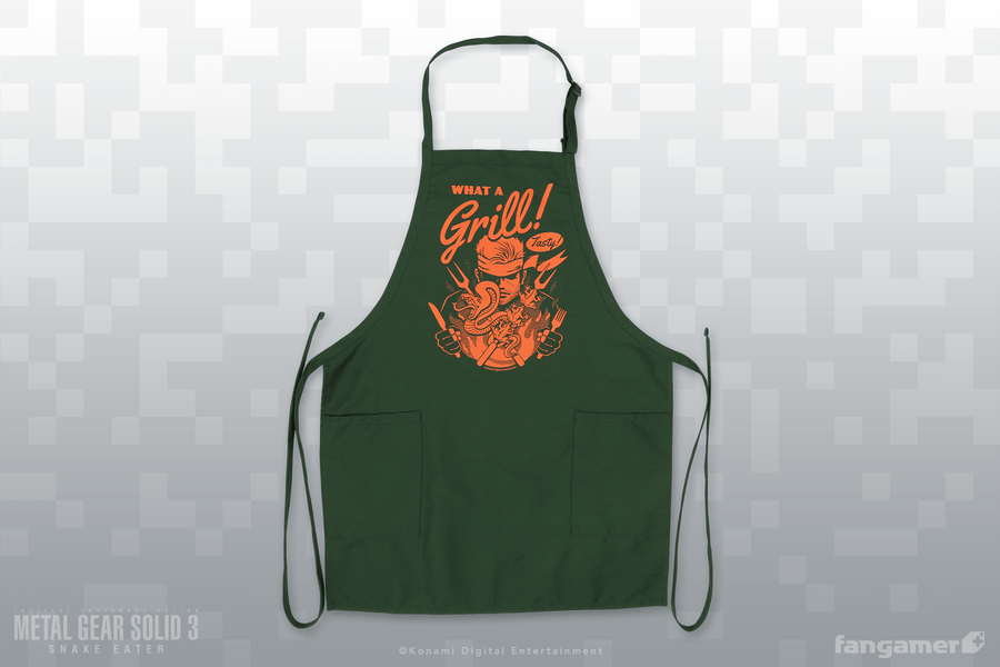 What a Grill Apron - Metal Gear Solid