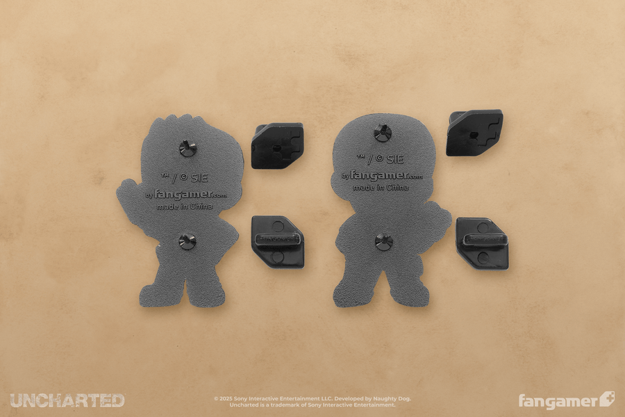 Nathan and Sully Pin Set - Uncharted