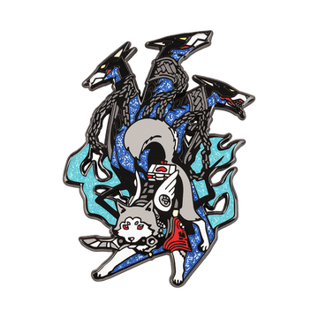 Koromaru and Cerberus Pin