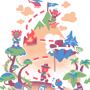Up to the Peak