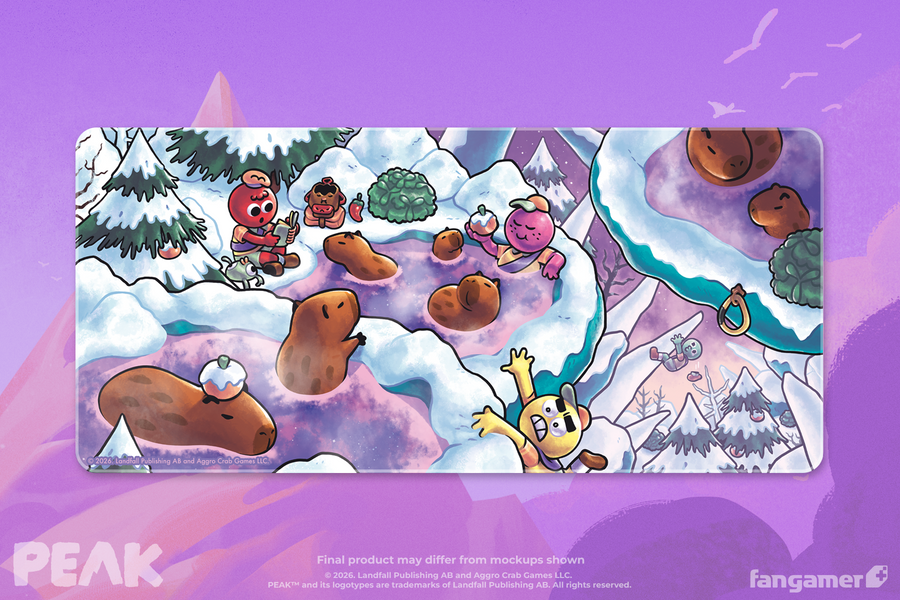 Winterberry Hot Springs Desk Mat - PEAK