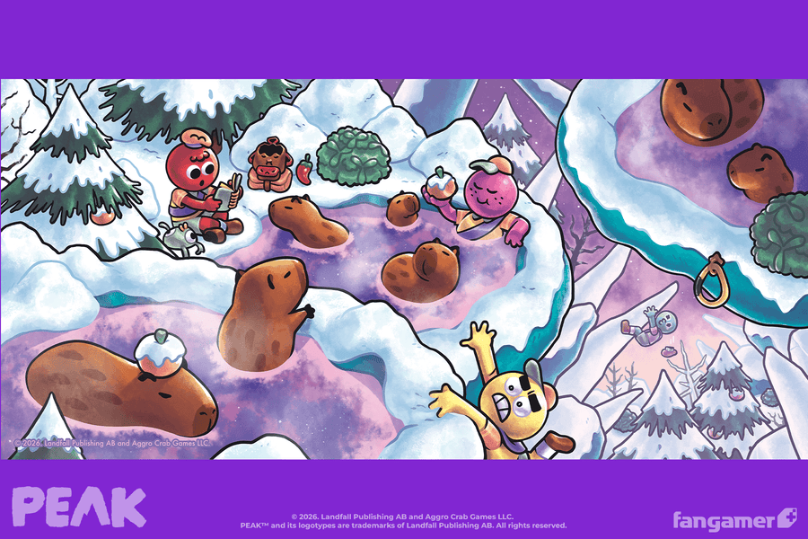 Winterberry Hot Springs Desk Mat - PEAK