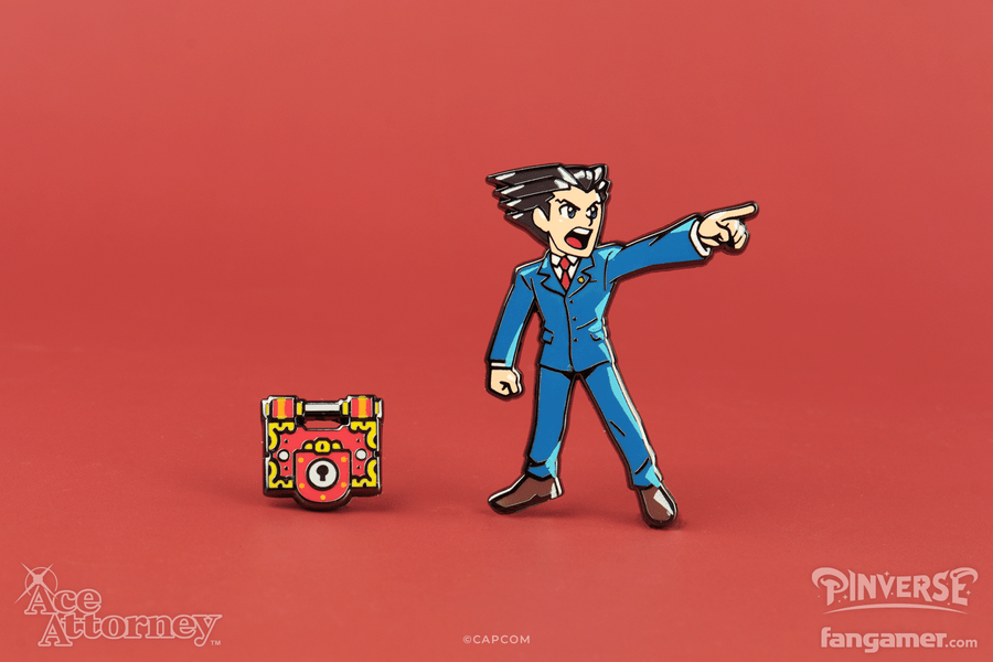Phoenix Wright Pin Pack - PINVERSE