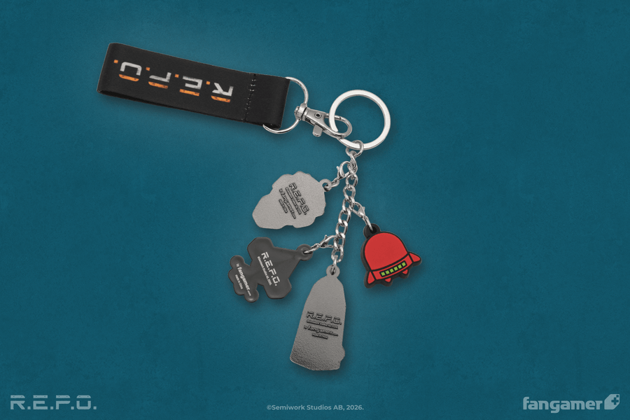 R.E.P.O. Charm Keychain - R.E.P.O.