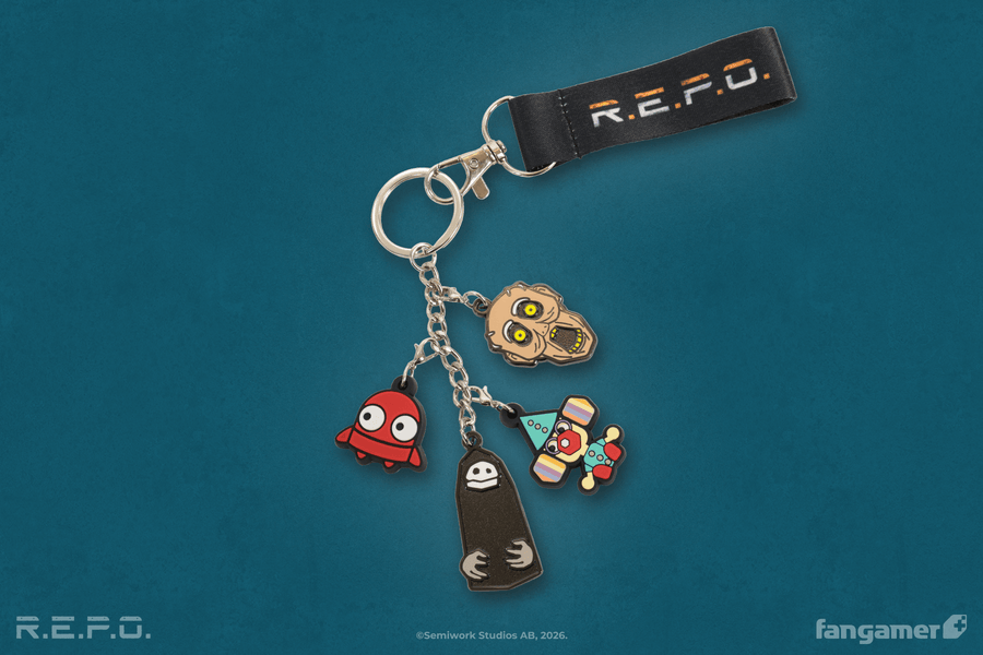 R.E.P.O. Charm Keychain - R.E.P.O.
