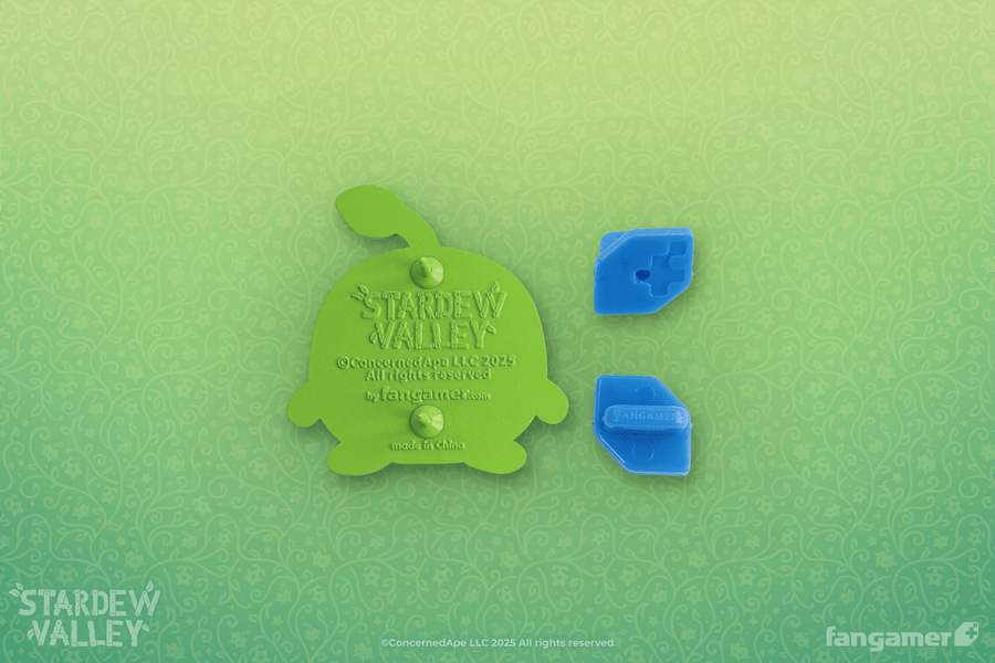 Green Junimo Pin - Stardew Valley