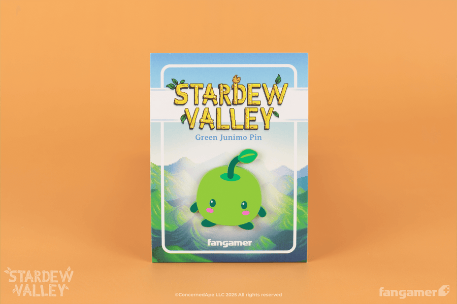 Green Junimo Pin - Stardew Valley