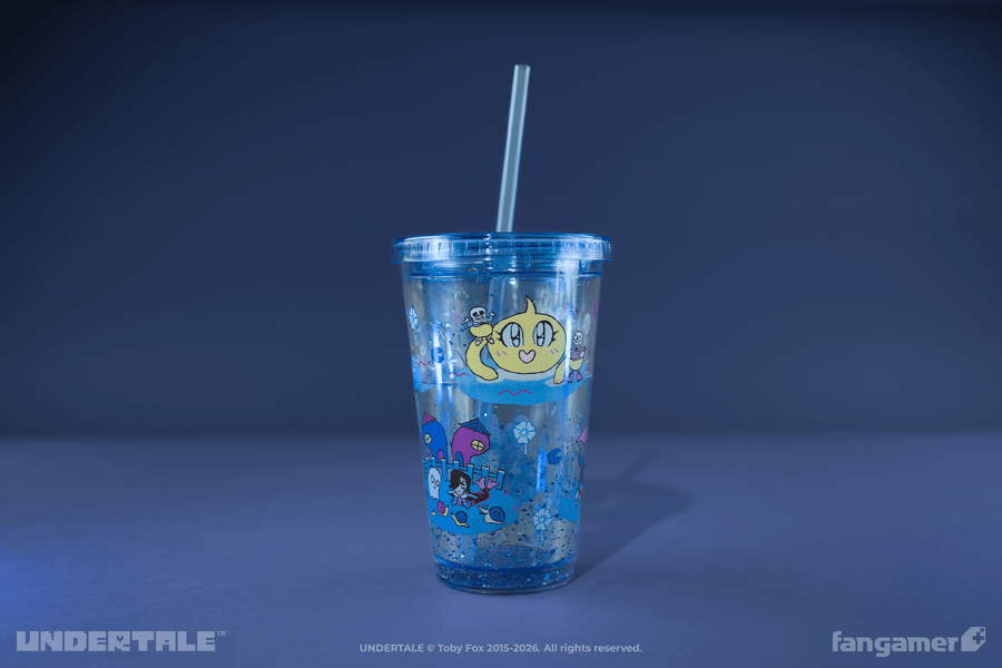 Waterfall Glitter Tumbler - UNDERTALE